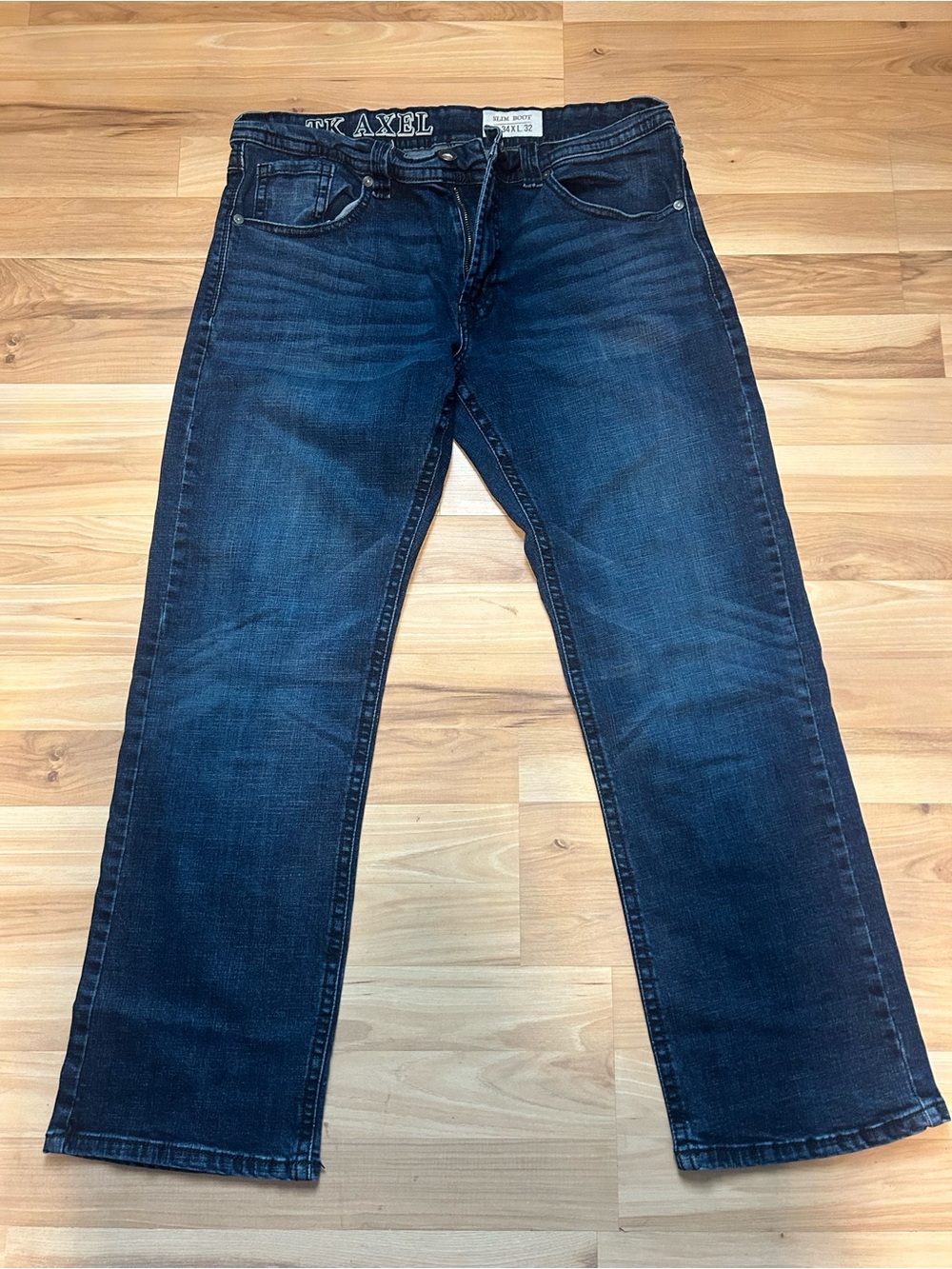 Axel Dark Blue Relaxed Fit Men's Jeans